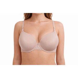 Maidenform 36DD Padded‎ Push-up Nude Full Coverage Satin Underwire Bra